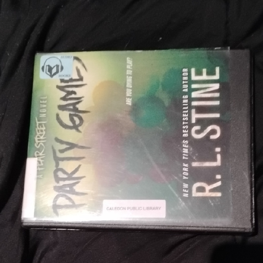 R.L Stine Fear Street Part Games 5 Disc CD Audio Book Horror Goosebumps Spooky